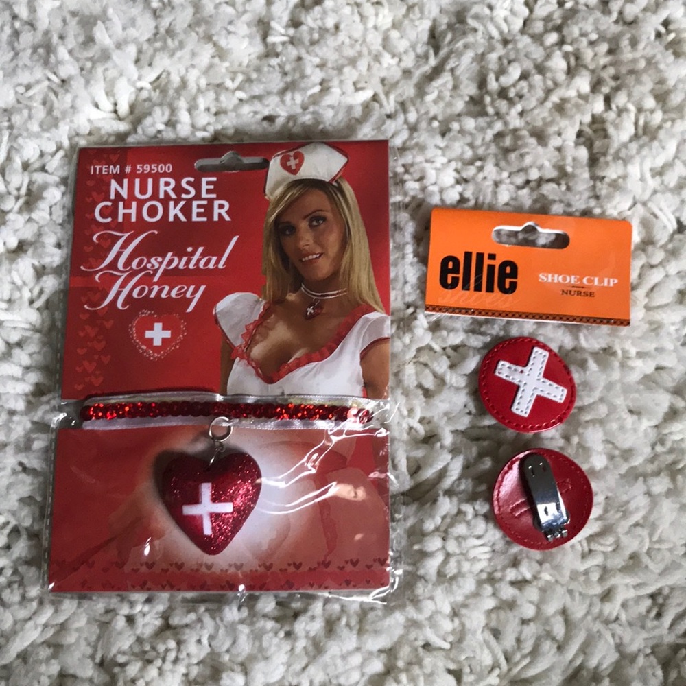 Nurse costume and accessories